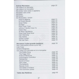 Partitions celtiques pour instruments en Sib (clarinette...)